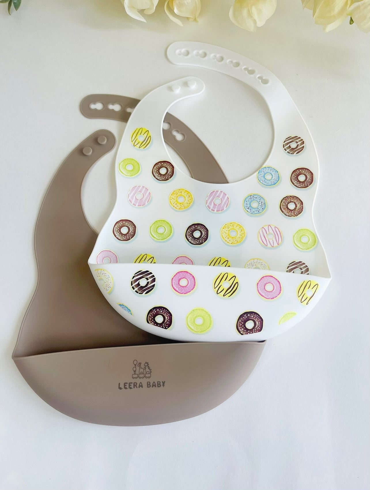 Baby / Toddler Silicone Patterned Weaning Set (Donut)