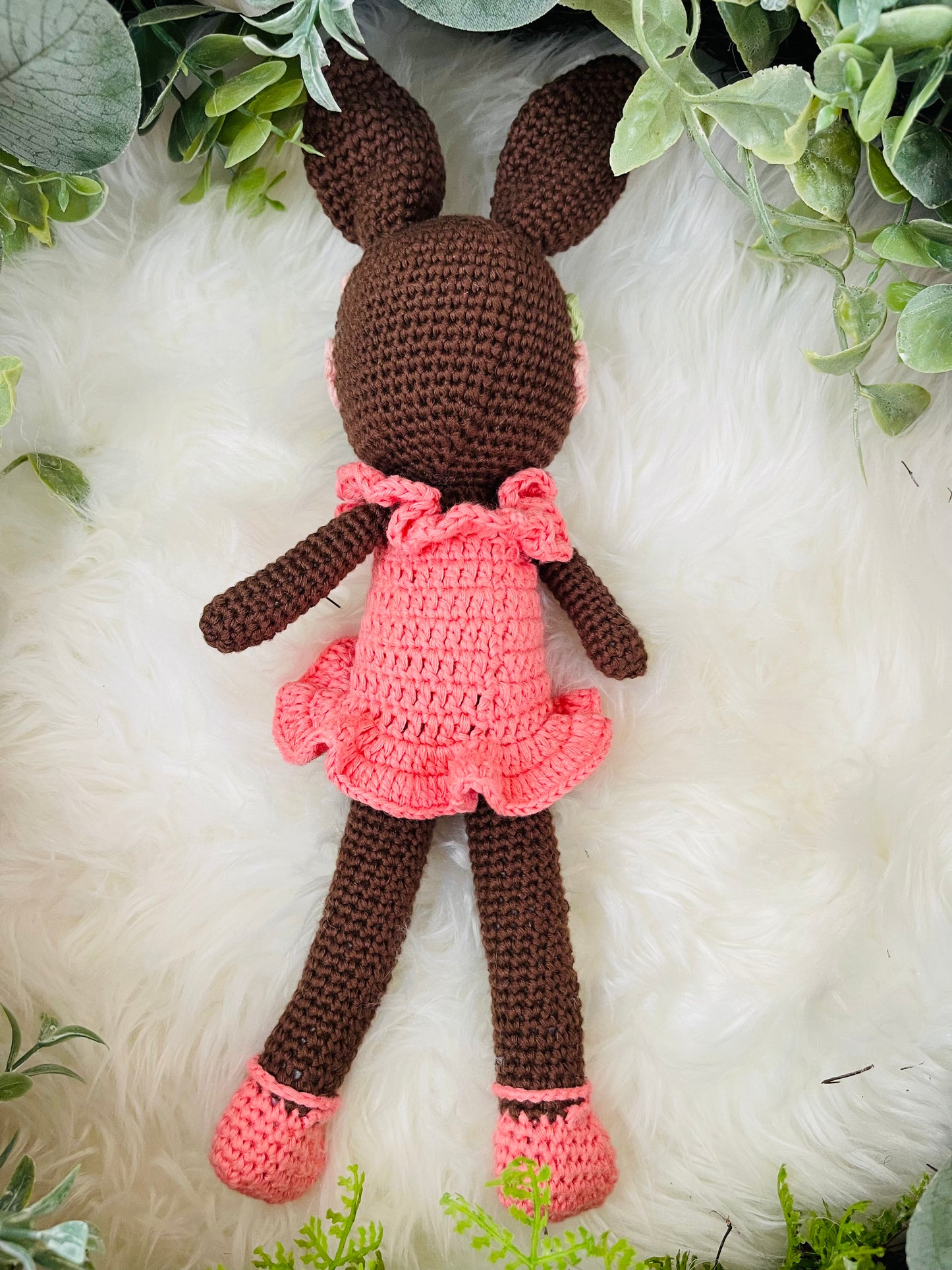 Rattle Knitted Crochet Plush Dolls,