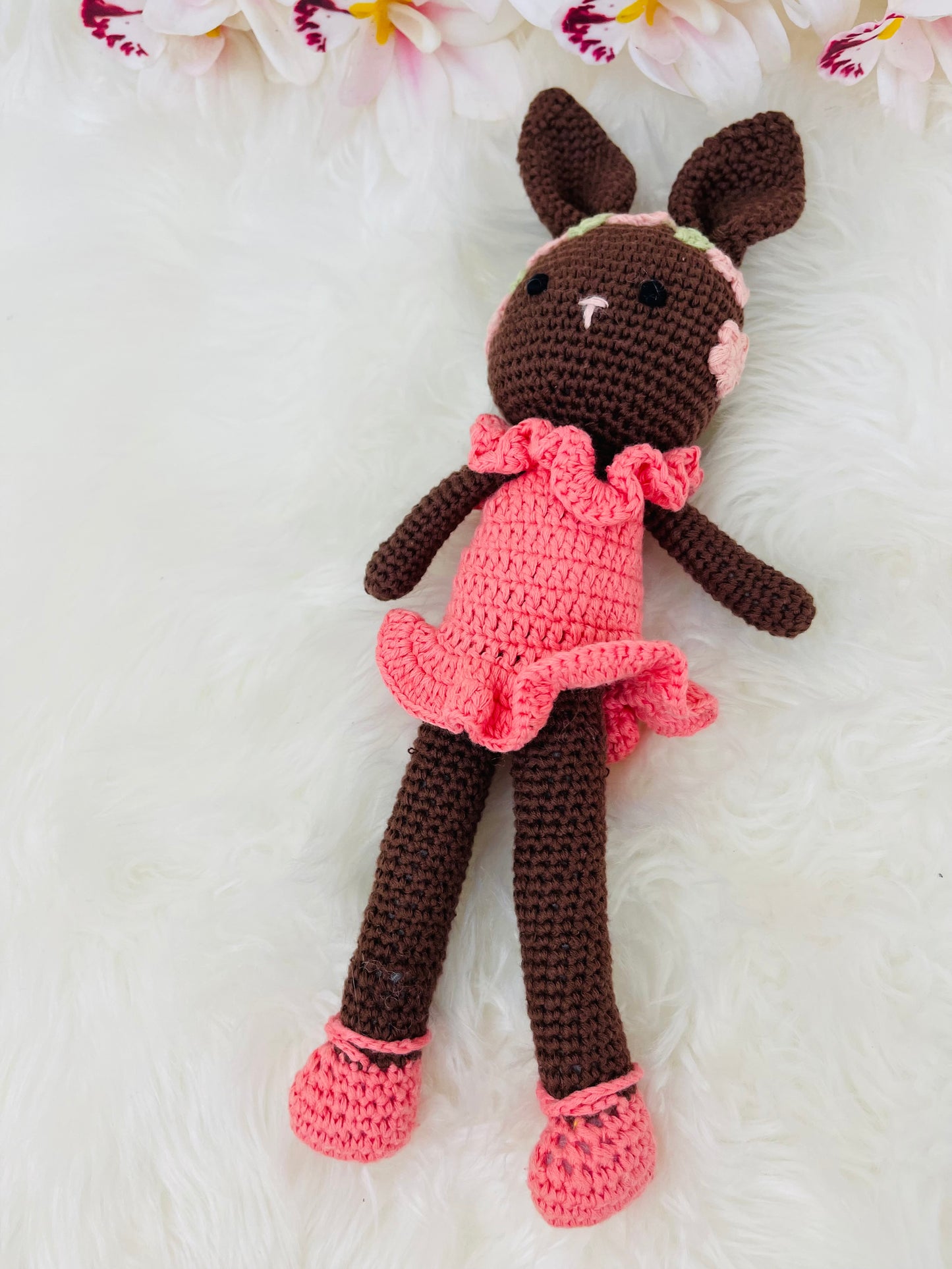 Rattle Knitted Crochet Plush Dolls,