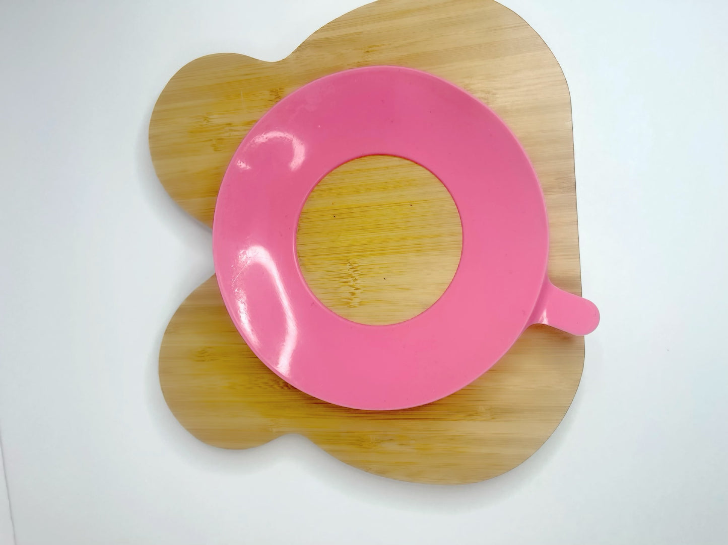 Animal Bear Bamboo Suction Plate, + Spoon + Fork